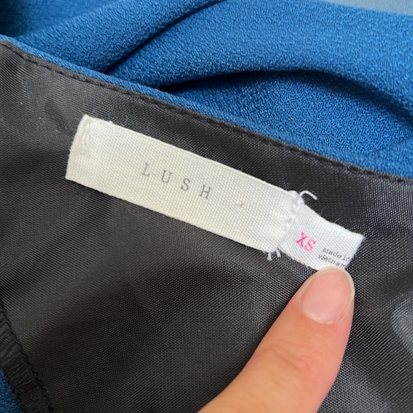 Nordstrom Lush | A line dress with low back - Picture 7 of 7